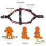 iCAGY Dog Harness and Leash Set with Collar for Small Pets, Easy Walk Adjustable No Pull Dog Harness Leash Collar, Soft Nylon H-Shape Full Dog Body Harness, Red S iCAGY Dog Harness and Leash Set with Collar for Small Pets, Easy Walk Adjustable No Pull Dog Harness Leash Collar, Soft Nylon H-Shape Full Dog Body Harness, Red S