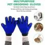 HOPEKIN Pet, Dogs, Cats Brushing & Grooming Gloves | Dog, Cat Hair Removing Tool, Pet Hair Brush & Deshedding Gloves| Set of 2 for Pet Grooming, Messaging & Brushing HOPEKIN Pet, Dogs, Cats Brushing & Grooming Gloves | Dog, Cat Hair Removing Tool, Pet Hair Brush & Deshedding Gloves| Set of 2 for Pet Grooming, Messaging & Brushing