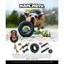 Mammoth TireBiterII Rubber Dog Toys - Natural Rubber Dog Toys for Extreme Chewers – Dog Toys for Extra Long Interactive Play – Aggressive Chewer Toys