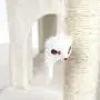 PETMAKER Penthouse Sleep & Play Cat Tree, 4, White PETMAKER Penthouse Sleep & Play Cat Tree, 4, White