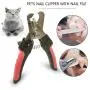 Small Pet Nail Clippers Trimmer Set - Safety Guard To Avoid Over-Cutting Nails Professional Round Tip Dog and Cat Grooming Scissors Small Pet Nail Clippers Trimmer Set - Safety Guard To Avoid Over-Cutting Nails Professional Round Tip Dog and Cat Grooming Scissors