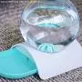 Freebily 2.8L Automatic Pet Feeder Water Dispenser Fountain Large Round Bubble Drinking Bowl for Cats Small Dogs Freebily 2.8L Automatic Pet Feeder Water Dispenser Fountain Large Round Bubble Drinking Bowl for Cats Small Dogs