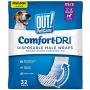 OUT! Disposable Male Dog Diapers | Absorbent Male Wraps with Leak Protection | Excitable Urination, Incontinence, or Male Marking