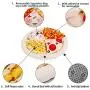 N/G Pet Snuffle Mat for Dogs,Nosework Blanket Feeding Training Mat,Pizza Shape Sniffing Mats,Pet Treat Interactive Puzzle Dispenser Toys,Pet Activity/Bed Mat,Encourages Foraging Skills 20x20 inch