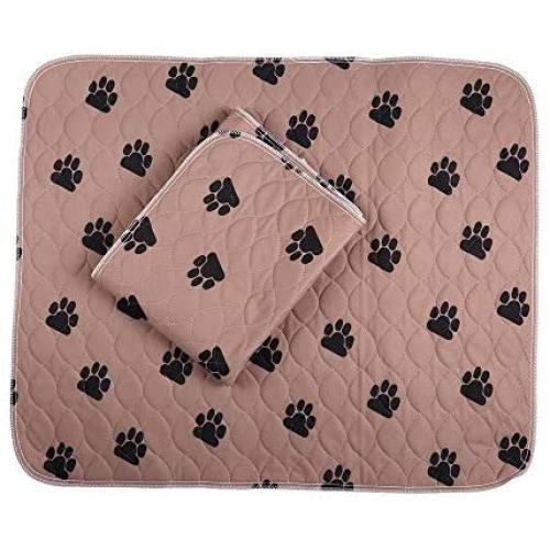 PREMIUM CARE Washable Pee Pads for Dogs, 2 Pack Washable and Reusable Puppy Pads, Waterproof Dog Pet Training Pad for Housebreaking, Whelping, Travel, Incontinence