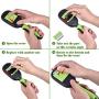 FUN LITTLE TOYS Dog Brush & Cat Brush Cleaning Slicker Pet Grooming Comb 5 in 1 Massage Brush, Pin Brush, Bristle Brush, Dematting Comb & Deshedding Comb