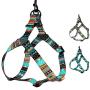CollarDirect Adjustable Dog Harness Tribal Pattern Step-in Small Medium Large, Comfort Harness for Dogs Puppy Outdoor Walking