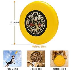 Pet Frisbee Flying Disc Dog Toy - Multifunction Cobra Kai001