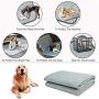 lululun Washable & Reusable Dog Pee Pad, Highly Absorbent Puppy Pad with Waterproof Bottom for Training, Travel, Whelping, Housebreaking, Incontinence, Playpen, Crate.