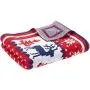 Blueberry Pet Super Soft Cozy Ugly Christmas Reindeer Knitted Throw Blanket, 50” x 60”, Tango Red & Navy Blue Blueberry Pet Super Soft Cozy Ugly Christmas Reindeer Knitted Throw Blanket, 50” x 60”, Tango Red & Navy Blue