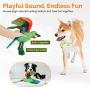 Pawaboo Squeak Plush Dog Toys, Durable Canvas Stuffed Plush Pet Toys, Washable Lifelike Bird-Shaped Chew Toys for Medium, Small Puppy Dog, Suitable for Outdoor and Indoor