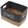 Morezi Felt Puppy Baskets, Dog Toy Box Large with Designed Metal Handle, pet Organizer - Perfect for organizing pet Toys, Blankets, leashes, Dry Food and Bone