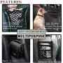 DYKESON Dog Car Net Barrier Pet Barrier with Auto Safety Mesh Organizer Baby Stretchable Storage Bag Universal for Cars, SUVs -Easy Install,Safer to Drive with Children and Pets DYKESON Dog Car Net Barrier Pet Barrier with Auto Safety Mesh Organizer Baby Stretchable Storage Bag Universal for Cars, SUVs -Easy Install,Safer to Drive with Children and Pets