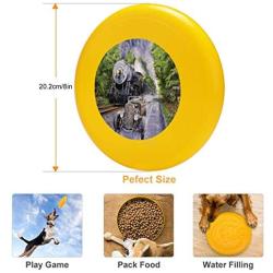 Pet Frisbee Flying Disc Dog Toy - Multifunction 2 Backwoods Duel Ruben Duran