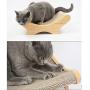 LOVEPET Corrugated Paper Cat Scratch Board, Solid Wood Cat Toy, Grinding Device,Cat Sofa, Cat Nest, Cat Furniture,40X27X14.5cm