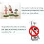 JAYLINNA Mushroom Cat Scratching Post Mini Cat Scratcher Small Cat Tree House Traning Toys for Cats Kittens Small Animals