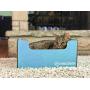 Hide & Scratch: Large Durable Cardboard Cat Scratch Pad and Lounger Toy Replaceable Scratch Pad Insert, Multiple Colors, Wide Design