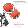 sdvsv Pet Dinosaur Toy,Pet Toy Medium-Sized Dog Large Dog, Animal Husbandry Pethorn Toy, Vocal Rubber Toy, Molar Bite Resistant,Outdoor Family Dog Toy
