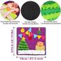 N/N Snuffle Mat for Dog Nosework Blanket Durable Washable Feeding Mat Large(27.5’’ X 27.5’’) Great for Stress Release,Dogs Gift,Holiday/Brithday Gift