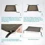 Bedsure Original Elevated Dog Cot Bed - 35/43/49 inches Large Raised Dog Cots for Large Dogs, Portable Indoor & Outdoor Pet Bed with Skid-Resistant Feet, Frame with Breathable Mesh (Brown) Bedsure Original Elevated Dog Cot Bed - 35/43/49 inches Large Raised Dog Cots for Large Dogs, Portable Indoor & Outdoor Pet Bed with Skid-Resistant Feet, Frame with Breathable Mesh (Brown)