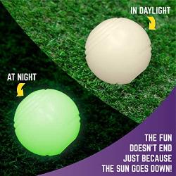 Chew King Fetch Balls, Glowing Balls for Dogs, Fits Ball Launcher