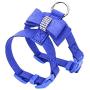 Norbi Fashion Puppy Harness Bling Rhinestone Pet Dog Harness Vest with Bowknot