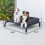 PetFusion Ultimate Elevated Outdoor Dog Bed. Large Portable 7” Raised Pet Bed. 39”x31”x7” (lwh). 370gsm Water Resistant Polyester. Steel Frame Construction. Protective Cover Incl. 12 Month Warranty PetFusion Ultimate Elevated Outdoor Dog Bed. Large Portable 7” Raised Pet Bed. 39”x31”x7” (lwh). 370gsm Water Resistant Polyester. Steel Frame Construction. Protective Cover Incl. 12 Month Warranty