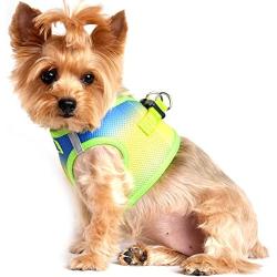 Ultra Choke Free Step in Reflective Dog Harness American River Ombre Cobalt Sport