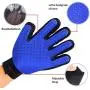 6pcs Cat Supplies Gift Packs , Fish Catnip Interactive Teaser Rainbow Wand String Keep Cat Busy,Grooming Glove - Gentle Deshedding Brush Glove - Efficient Pet Hair Remover Mitt Cat Toys for Kitten