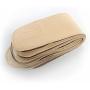 EZwhelp Reusable Belly Band for Dogs - Male and Female Dog Washable Diaper Wraps - 8 Pack (Medium, Tan)