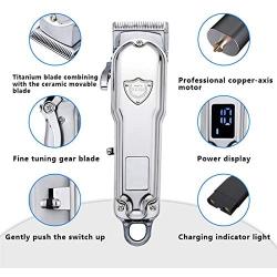 XKISS Professional Electric Dog Clippers, Detachable Blade, Low Noise, Electric Cordless Pet Cat and Dog Clippers