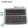 HORV Indoor Outdoor Dog Training Potty Pet Litter Box Stainless Steel Pan Tray Pad Holder Keep Paws Dry and Protect Floors