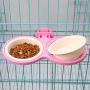 POPETPOP Dog Crate Feeder-Durable Pet Bowls Hanging Water Bowl for Dog Cage Clip on Dog Cat Bowls for Crates-Blue POPETPOP Dog Crate Feeder-Durable Pet Bowls Hanging Water Bowl for Dog Cage Clip on Dog Cat Bowls for Crates-Blue