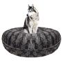 BESSIE AND BARNIE Signature Arctic Seal Luxury Extra Plush Faux Fur Bagel Pet/Dog Bed (Multiple Sizes)