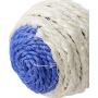 MOMU Pet Cat Kitten Toy Rolling Scratching Ball Tumbler Interactive Doll with Feather