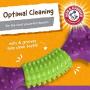 Arm & Hammer Nubbies Dental Toys DuoBone Dental Chew Toy for Dogs | Best Dog Chew Toy For the Moderate Chewers | Reduces Plaque & Tartar Buildup Without Brushing, Chicken Flavor (FF6299) Arm & Hammer Nubbies Dental Toys DuoBone Dental Chew Toy for Dogs | Best Dog Chew Toy For the Moderate Chewers | Reduces Plaque & Tartar Buildup Without Brushing, Chicken Flavor (FF6299)