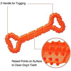 PEKUO Dog Toy for Aggressive Chewers, Durable Dog Toy for Changing Teeth for Energetic Dogs Medium Large Dogs