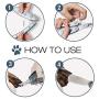 PETXIAOWU Dog Nail Clippers and Trimmer with File and Grooming Brush, Heavy Duty Nailclipper with Safety Guard to Avoid Over-Cutting for Cat, Dog, Rabbit, Guinea Pig at Home