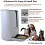 USDREAM 7L Smart Automatic Pet Feeder Cats and Dogs Food Auto Dispenser with Voice Recorder and Timer Programmable USDREAM 7L Smart Automatic Pet Feeder Cats and Dogs Food Auto Dispenser with Voice Recorder and Timer Programmable