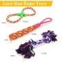 Giom 17 Pcs Dog Toys for Small Medium Large Dog, Tough Dog Rope Rubber Toys for Boredom, Interactive Puppy Chew Teething Toy Bulk Pet Cleaning Set Pack Giom 17 Pcs Dog Toys for Small Medium Large Dog, Tough Dog Rope Rubber Toys for Boredom, Interactive Puppy Chew Teething Toy Bulk Pet Cleaning Set Pack