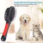 Self Cleaning Slicker Brush for Dog Cat, Pet Shedding Grooming Comb for Long or Short Hair