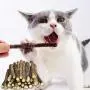 AnHua 15 pcs Pure Natural Catnip Pet Cat Toy Safety Molar Toothpaste Branch Cleaning Teeth Cat Snacks Sticks Pet Supplies AnHua 15 pcs Pure Natural Catnip Pet Cat Toy Safety Molar Toothpaste Branch Cleaning Teeth Cat Snacks Sticks Pet Supplies