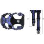 Acare Dog Harness Large Vest, Comfirt Harness for Dogs with Handle Large Dog Walking Harness - No More Pulling, Tugging or Choking - Blue