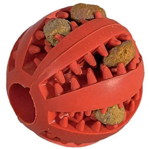 Dog Chewing Ball, Great for Dental Care, Cleaning, Teething, and Aggressive Chewers, Fit with Treats, Helps Reduce Stress, Anxiety and Boredom Dog Chewing Ball, Great for Dental Care, Cleaning, Teething, and Aggressive Chewers, Fit with Treats, Helps Reduce Stress, Anxiety and Boredom