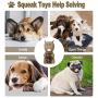 Pokeling Dog Toys, Dog Squeak Toys, Dog Stuffed Animals Toy, Interactive Toys for Chewers, Chewing and Durable Toys for Puppy Dogs and Medium Dogs, Hide and Seek Activity for Pets, Beaver Dog Toy