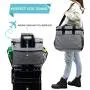 Breeze Touch Dog Travel Bag - Airline Approved Travel Set for Dogs Stores All Your Dog Accessories - Includes Travel Bag, 2X Food Storage Containers and 2X Collapsible Dog Bowls Breeze Touch Dog Travel Bag - Airline Approved Travel Set for Dogs Stores All Your Dog Accessories - Includes Travel Bag, 2X Food Storage Containers and 2X Collapsible Dog Bowls