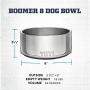 YETI Boomer 8, Stainless Steel, Non-Slip Dog Bowl, Holds 64 Ounces