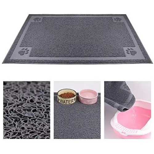 KITAINE Pet Feeding Mat for Dog Cats Waterproof Large XL Dog Mat for Food & Water Bowls Feeders Dishes Easy to Clean Cat Dog Food Mats Non-Slip for Floors KITAINE Pet Feeding Mat for Dog Cats Waterproof Large XL Dog Mat for Food & Water Bowls Feeders Dishes Easy to Clean Cat Dog Food Mats Non-Slip for Floors