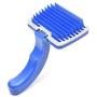 Lucco Self Cleaning Slicker Brush, Pet Sheeding Grooming Brush For Dogs and Cats Gently Removes Sheeding Loose Hair Easy to Clean