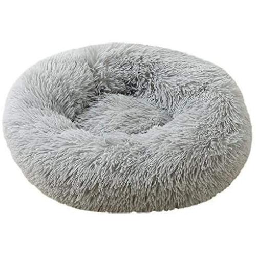 MUUBOOX Dog Bed, Cat Bed, Calming Donut Cuddler,Puppy Dog Beds Large Dogs, Indoor Dog Calming Beds, Warm Dog Sofa, Washable